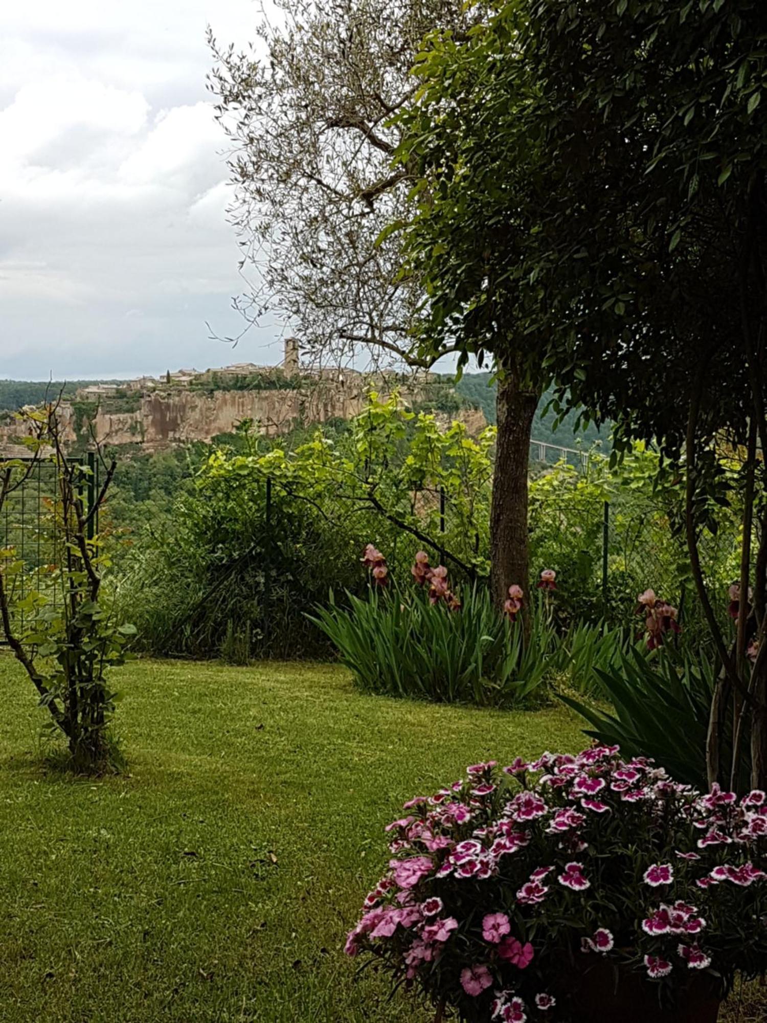 Casa Con Vista Mozzafiato Su Civita Di Bagnoregio Villa Lubriano Kültér fotó